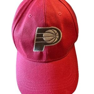 Indiana Pacers Hot Pink Adjustable Baseball Cap Hat NBA Basketball